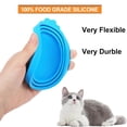 thumbnail image 4 of EBCUE 5 Pcs Pet Food Cans Lids Silicone Food Can Covers for Dog and Cat BPA Free/Food Safe/Waterproof/Universal One Fit Most Standard Size Food Can Top Pink/Blue/Green/Red/Yellow, 4 of 5