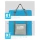 thumbnail image 4 of Bolsa de viaje grande para mujer y hombre | Bolsa de gimnasio impermeable de 45 l con compartimento para ropa húmeda y seca | Bolsa deportiva, bolsa de mano para fin de semana, ideal para entrenar,, 4 of 7