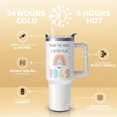 thumbnail image 3 of 40 oz White Retro 75th Birthday Tumbler with Handle and Straw Lid, 75 Years Old Gifts Idea for Her, Seventy-five Birthday Present Back in 1949 Tumbler Cup, 3 of 6