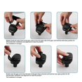 thumbnail image 3 of Car Gear Shift Handle Cover Stickers Gear Shift Knob Trim for ALPHARD/VELLFIRE 40 Series 2023+, 3 of 5