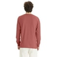 thumbnail image 3 of Hanes Originals Unisex Garment Dyed Long Sleeve T-Shirt, 100% Cotton Nantucket Red L, 3 of 7