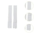 thumbnail image 6 of Kuntesetty Summer Tabi Socks Breathable Extended Calf Socks for Women Comfortable White, 6 of 9