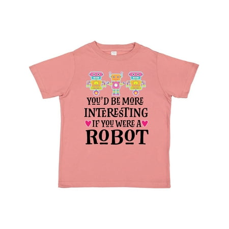

Inktastic Funny Robot Lover Robotics Gift Toddler Toddler Girl T-Shirt