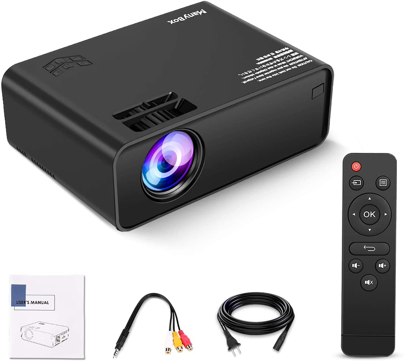 4500 LUX Portable Video Projector with 