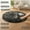 B, variant on Cozival Tie Dyed Wool Round Blanket - Art Style Living Room Carpet, 40X40Cm Round Mat, for Bedroom, Bedside, Sofa Cushion & Hanging Basket Decor, Soft & Decorative, Living Room Carpet