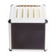 thumbnail image 2 of Caja de almacenamiento para púas de guitarra | Soporte para amplificadores vintage | Carcasa compacta de plástico 1,61x1,61 pulgadas | Gris o blanco | Encaja en púas acústicas y eléctricas |, 2 of 5