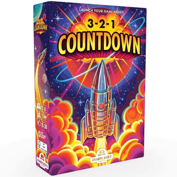 Juego de cartas Grandpa Beck's Games 3-2-1 Countdown Kids 7+