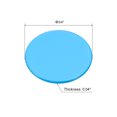 thumbnail image 2 of Uxcell PVC Game Chips 3/4 Inch for Game Playing Marker Transparent Blue Pack of 150, 2 of 4