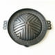 thumbnail image 2 of Placa para barbacoa Genghis Khan, placa para parrilla de barbacoa, estufa de hierro fundido mongol resistente, parrilla para barbacoa, plancha para sartén, 11,4 pulgadas, 2 of 5