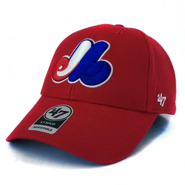 Montreal Expos Cooperstown MVP Tri-Color Cap - Size One-Size