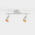 thumbnail image 5 of Shura White 2-Light Track Light with Rotatable Heads, Integrated LED Bulbs, 3000K, 15 in., 5 of 8