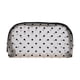 thumbnail image 1 of Bolsa de maquillaje de malla con estampado de corazones, bolsa de almacenamiento, bolsa pequeña portátil y transpirable con cremallera, multifuncional y de gran capacidad para estudiantes, 1 of 5