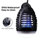 thumbnail image 4 of Lámpara para matar mosquitos recargable por USB IPX6 resistente al agua Bug Zapper Flying yeacher  Lámpara para matar mosquitos, 4 of 8