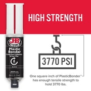 J-B Weld Plasticbonder Black Syringe Epoxy Adhesive 25 ml