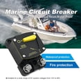 thumbnail image 3 of TAPDRA 12V-48V 300 Amp Automotive Circuit Breaker Overload Protection Short Circuit Protection For Trolling Motor Amplifier, 3 of 7