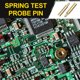 thumbnail image 3 of Uxcell 20Pcs 15mm PogoPins de resorte, Conectores de pin de prueba de corriente de cabezal de cobre chapado en oro para conducción eléctrica, 3 of 6