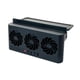 thumbnail image 3 of Ventilador de de la ventana del automóvil 5000 rpm SUV de camión fácil de instalar ventilador de ventilación USB USB y ventilación de vehículo Negro, 3 of 8