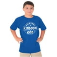 thumbnail image 5 of Seek Kingdom of God Christian Crewneck T Shirts Boy Girl Teen Brisco Brands XS, 5 of 6