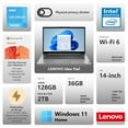 thumbnail image 5 of Lenovo IdeaPad 1 14" HD Intel Laptop, 8GB RAM 256GB Storage (128GB eMMC+128GB PCIe) 1 Yr Office 365, 5 of 6