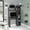 Gray, variant on Gray Main Color Desk - Five Cubbies and Shelves - School Study Space - High - quality and Long - term