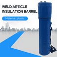 thumbnail image 2 of Blue 10LB Guard Welding Weld Electrode Rod Storage Tube Container Hold Cannister with Straps and Chain, 2 of 10