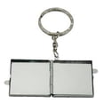thumbnail image 2 of Very Small Square Travel Portable Compact Metal ( 3 x 3 cm )  Keychain Pocket Mirror Dye Heat Thermal Transfer Printing Laser, 2 of 7