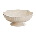 thumbnail image 3 of jifeng Fruit Bowl Decorative Tray for Kitchen Counter for Dining Table Home Dessert Cream White, 3 of 9