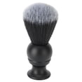 thumbnail image 2 of Brocha de afeitar de nailon de pelo suave con mango de metal para espuma de afeitar, 2 of 14