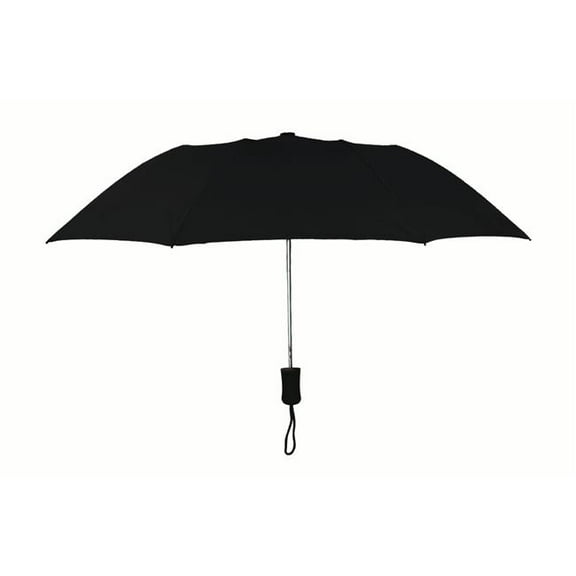 GustBuster 2432BL 43 in. Rain Tamer Auto Open Umbrella, Black
