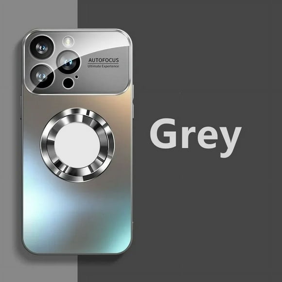 Luxury Titanium Metallic Color Magnetic Case for iPhone 16 15 14 13 12 11 Pro Max Plus Case for Magsafe Wireless Charging Case tzw