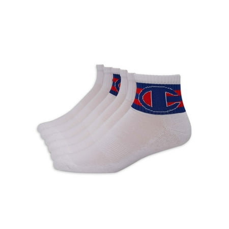 Champion Men's Ankle Socks, 6 Pack