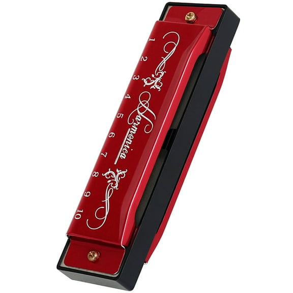 LULULION 10holes Harmonica Key Tones Lightweight Musical Instrument For Beginners Durable Music