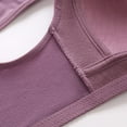 thumbnail image 3 of ZRBYWB Women's Bra Ladies Front Side Buckle Lace Edge Without Steel Ring Movement Seamless Gathering Adjustment Yoga Sleep Large Underwear Breathable, 3 of 8