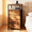 Brown-4Drawers, variant on Atilioo Nightstand with Charging Station, LED Bedside Table Tall Dresser with 4 Fabric Drawers, USB/Type-C Ports and Outlets for Bedroom Living Room, Black