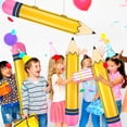 thumbnail image 4 of Globo lápiz inflable Blueweenly Giant de 44 pulgadas, 12 unidades, 4 of 6
