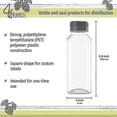 thumbnail image 2 of 8 Pack Juice Bottles 13.5 Ounce Bottles With Lids, Reusable Bulk Bottles, Bevera Bottles, Empty Bottles For Storing Beveras, Juice, 2 of 5
