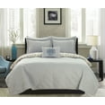 thumbnail image 4 of Chic Home Elmaz 6 Piece Reversible Quilt Coverlet Set Bed in a Bag, 4 of 6