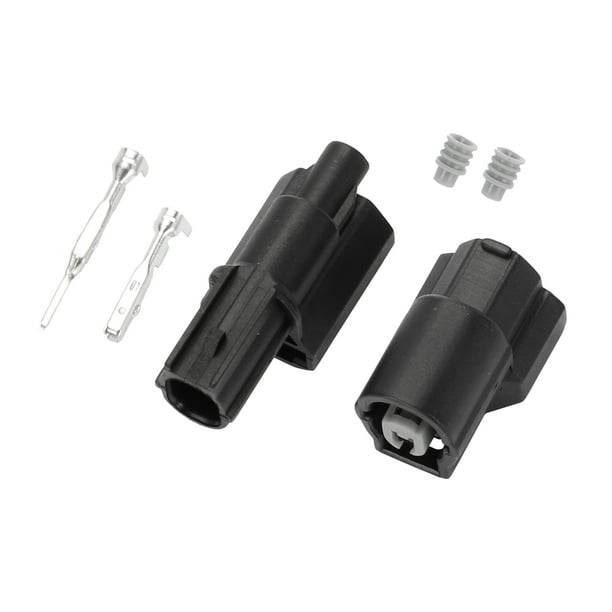 Conector de terminal de cable macho hembra de 1 pin para generador de bomba de aire Unique Bargains para Honda Fit 1 juego