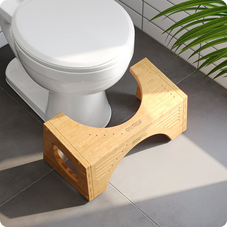  Squatty Potty The Original Bathroom Toilet Stool Height, White,  9 Inch (Pack of 1) : Everything Else