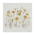 thumbnail image 1 of Trademark Fine Art 'Wildflowers III Yellow on White' Canvas Art by Lisa Audit, 1 of 3