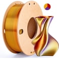 thumbnail image 1 of Multicolor 3D Printer Filament,Dual/Tri Color 1.75mm PLA Silk Shiny Printing Filament,250g(0.55lbs) Fit Most FDM 3D Printer, 1 of 6