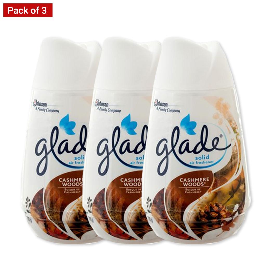Glade Adjustable Cone Air Freshener, Cashmere Woods 6 Oz, Pack Of 3