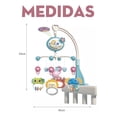 thumbnail image 5 of Móvil Musical Para Cuna Incluye 36 Piezas de Animalitos Color Rosa, 5 of 5