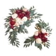 thumbnail image 1 of 2 piezas Flores de esquina Flores artificiales Flower Garland Boda Arco Flores Decoración de letreros de bienvenida para cumpleaños navideño, 1 of 9