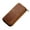brown, variant on Leather Pen Case 3 Divided Slots Hard Shell Pencil Case Portable Zipper Pen Case for Fountain Pen Pen
