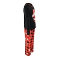 thumbnail image 3 of Pijama Marvel para Niño Familias Navideñas Negro Talla 12, 2 Piezas, 3 of 4