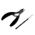 thumbnail image 1 of Pinza para cutículas, 2 unidades/juego, cortaúñas profesional para el cuidado de las uñas de los pies, herramienta para el cuidado de los pies, rendimiento confiable, 1 of 8