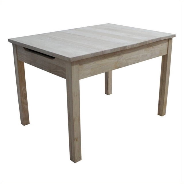 International Concepts Table en Bois pour Enfants avec Rangement
