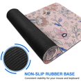thumbnail image 6 of Long Mouse Pads for Desk,Pioneer Flower Floral Print Pattern Desk Mats on Top Of Desks, Desk Mouse Pad Extra Large with 3mm Non-Slip Base and Stitched Edge for Gaming,Office,Work,Home 31.5"x15.7", 6 of 6