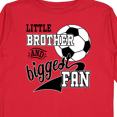 thumbnail image 4 of Inktastic Little Brother and Biggest Fan Soccer Player Boys Long Sleeve Toddler T-Shirt, 4 of 5
